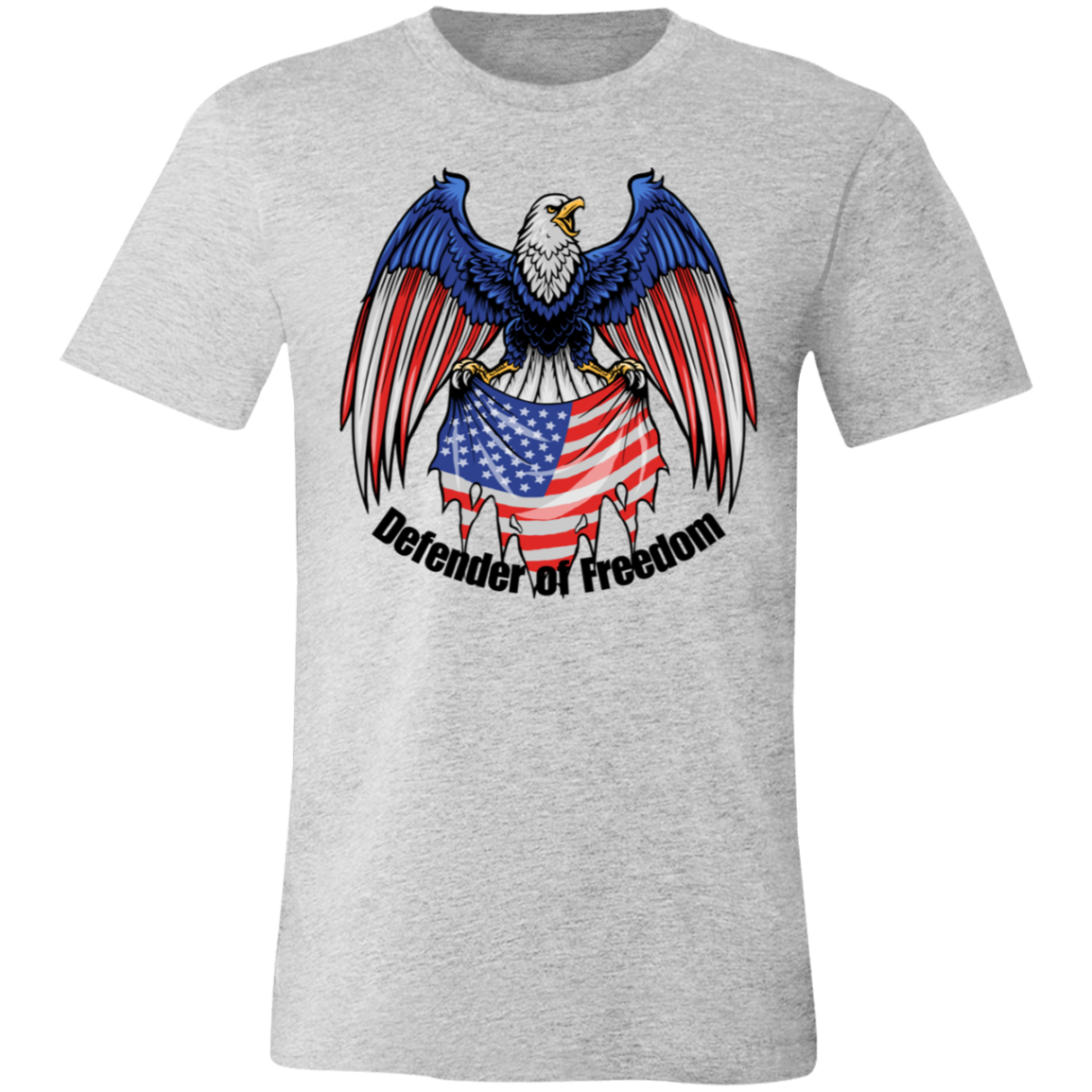 Defender of Freedom | 4th of July | Patriotic | Unisex Jersey Short-Sleeve T-Shirt