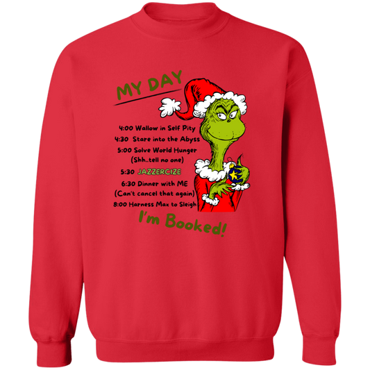 Christmas Sweater | Ugly | Funny| Grinch | Pullover Crewneck Sweatshirt