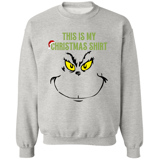 Christmas | Grinch | Pullover Crewneck Sweatshirt