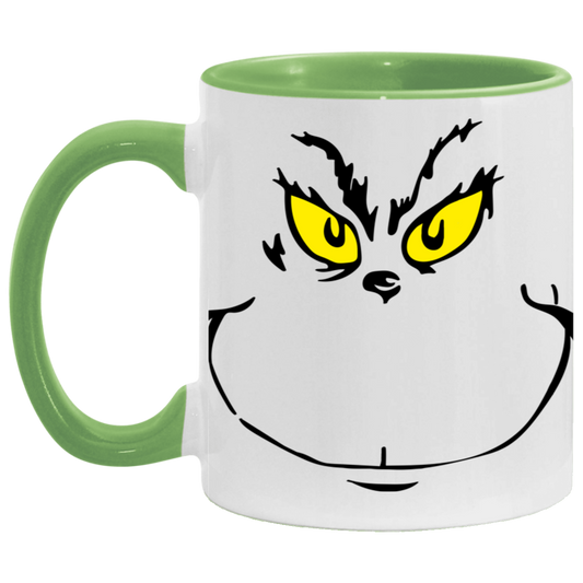Grinch Holiday Mug | Funny | Christmas | 11oz Accent Mug