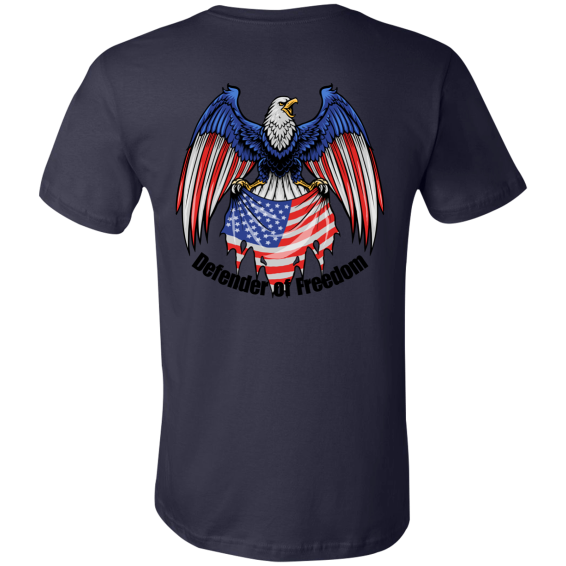 Defender of Freedom | 4th of July | Patriotic | Unisex Jersey Short-Sleeve T-Shirt